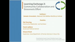 Dismantling Racial Inequity #2 Learning Exchange: Community Collaboration and Grassroots Effort