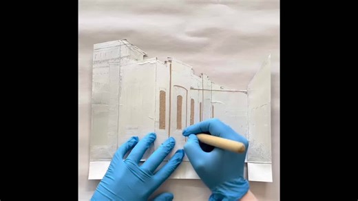 Experimenting with Tetrapak in Drypoint Printing