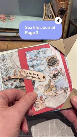 Create a Stunning Sea Life Journal Page with Tabs