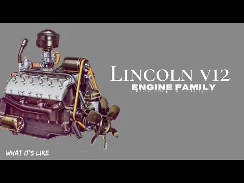 Lincoln V12 engine families 448, 382, 414, ( zephyr ) 267, 292, 306￼