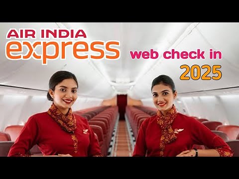Air India Express Boarding Pass 2025 | how to use web check in boarding pass | Air India Express