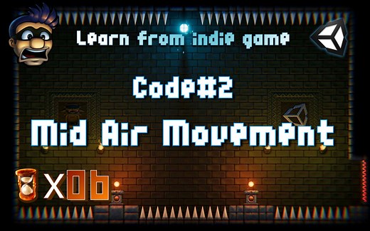 Unity 2D教程:从《Robbie》学习开发06: 跳跃代码(长按跳跃加成)