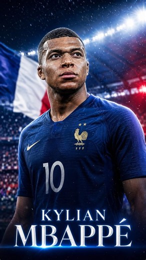 Kylian Mbappe is a great player of France. #shortsfeed #shortvideo #kylianmbappe
