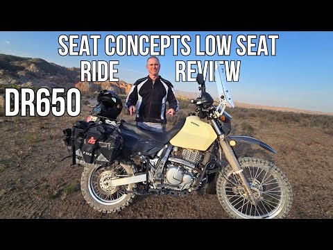 Seat Concepts Low Seat - Ride & Review - Suzuki DR650
