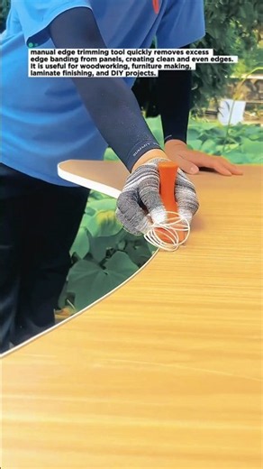 This Simple Edge Trimming Tool Makes Perfectly Clean Cuts! Amazing Woodworking Tool