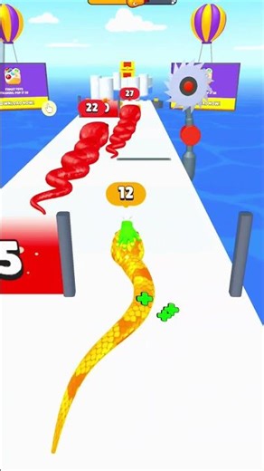 SNAKE RUN 3D GAME PART 94 #trending #snake