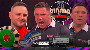 World Darts Championship | Gerwyn Price comes back from 170 heartbreak to sudden death victory
