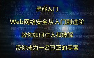 最新Web网络安全入门教程到实战/信息采集到漏洞破解实战教程/黑客必备