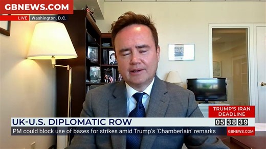 ‘Maraget Thatcher would’ve been appalled with Keir Starmer and President Trump is right!’ Former advisor to Margaret Thatcher Nile Gardiner reacts to reports that Keir Starmer could block US use of air bases, following President Trump likening the PM to Neville Chamberlain.
