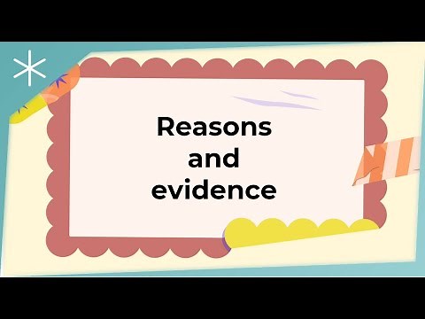 Reasons and evidence