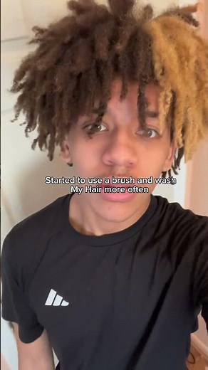 2 years freeform journey #dreads #freeformdreadlocks #freeformlocs #relatable #freeformdreads