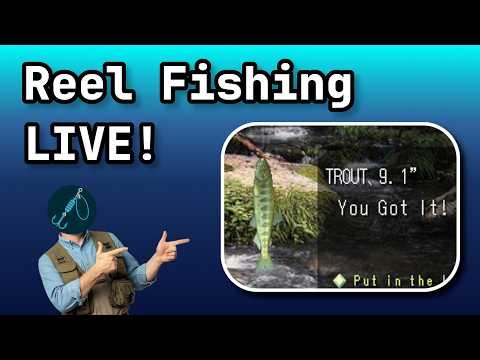 Bryce Goes Fishing is LIVE! Reel Fishing (PS1)