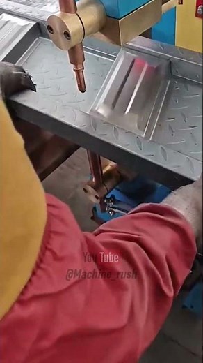 Industrial Spot Welding Machine Precision at Work