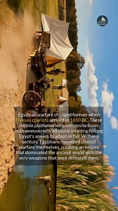 The chariot was the weapon that defeated Egypt and then built its empire. #ancienthistory #egypt #historyfacts | Earthly Wonders