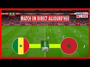 🔴 EN DIRECT: Sénégal vs Maroc 🔴 Final AFCON 2025/2026 ⚽ Match Aujourd’hui Simulation