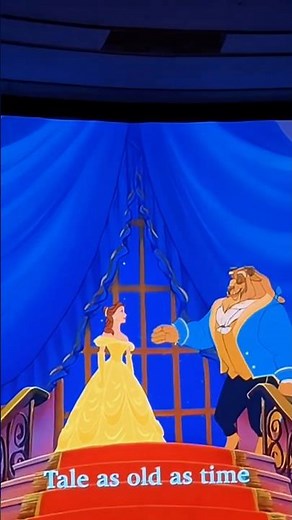 EPCOT~ Beauty and the Beast Sing - Along #shorts