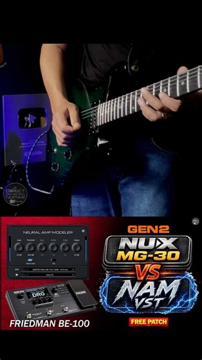 Nux MG-30 Friedman NAM #guitar #guitarist #nuxmg30