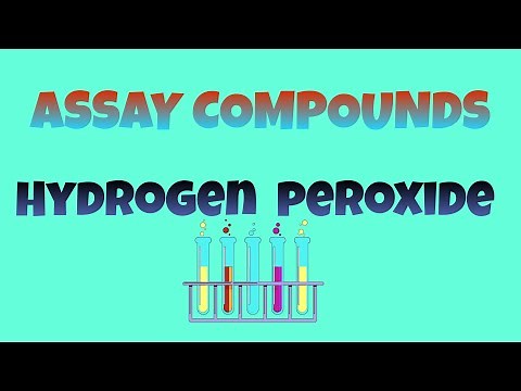 Hydrogen Peroxide - Assay Compounds - Pharmaceutical inorganic chemistry.