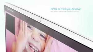 HP 24-Inch All-in-One Touchscreen Computer, AMD Ryzen 5 3500U Processor, 8 GB RAM, 1 TB Hard Drive, 256 GB SSD, Windows 10 Home (24-F1060, White)