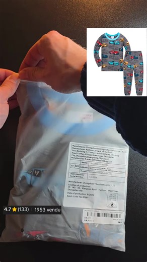 Pyjama pour petit garçon 😊