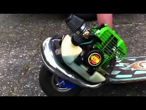 BladeZ scooter with active 50 revving