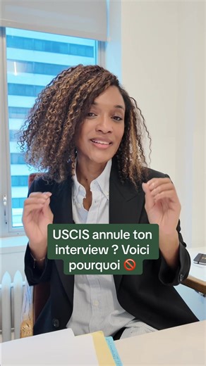 Tu arrives à ton interview USCIS et, la veille ou le matin même, tu reçois : “Your interview has been cancelled.” Tu penses que c’est forcément mauvais signe… pas toujours. Mais ce n’est jamais anodin. En 2026, ces annulations sont souvent liées à des vérifications de sécurité supplémentaires, des incohérences entre formulaires, ou un dossier placé en revue renforcée. Ce n’est pas encore un refus, mais ce n’est plus un dossier standard non plus. Si ça t’arrive : ne panique pas, ne redépose rien 