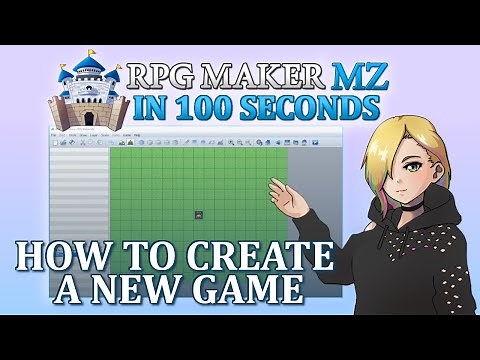 How to Create a New Game // RPG Maker MZ In 100 Seconds