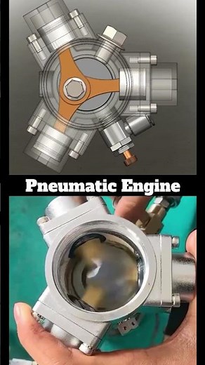 Pneumatic Engine📌#engine #engines # #automobileengine #autoengineering #automobile #enginetechnology