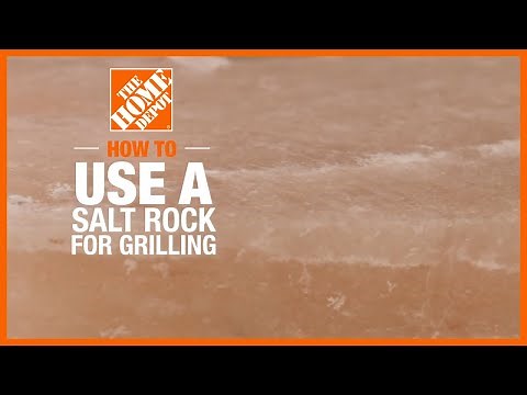 How to Use a Salt Rock for Grilling | Grilling Tips and Tricks | The Home Depot