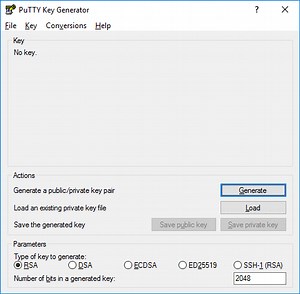 Windows 10 Generate Public Key