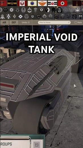 Lethal Void Tank from Sith Empire! [secret] Galactic Divide Warno Mod.