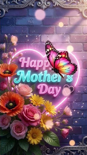 Beautiful Mother’s Day 💖 Floral Animation Video