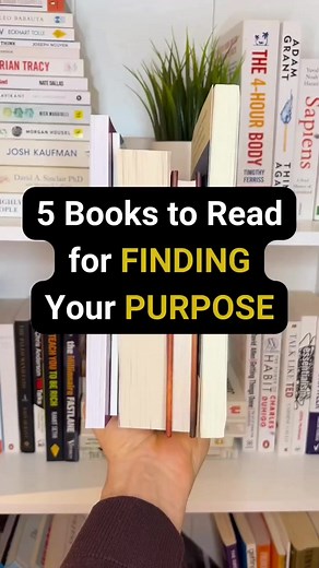 6.6K views · 111 reactions | 5 Books To Read For Finding Your Purpose.  - Follow - booksforaspirants - Save and share with your friends. - Hashtag - #bookslover #booksbooksbooks #igreels #reelsfb #purpose | booksforaspirants | Facebook