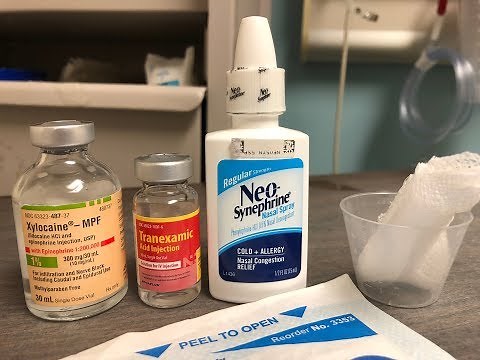 How to use TXA to stop Epistaxis - Emergency Department Pearls