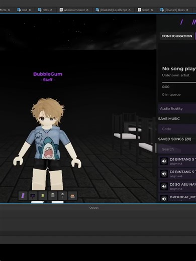 EMOTE GUI SALON #SyncSystem #DanceGui #RobloxStudi #ArieLea #CarrySystem #Roblox