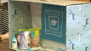 New baby? New box. Baby boxes reduce infant mortality rates where they're used. Read more: www.cbc.ca/1.3956912 | CBC Newfoundland and Labrador