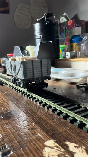 Thomas with a truck #train #modeling #thomasandfriends