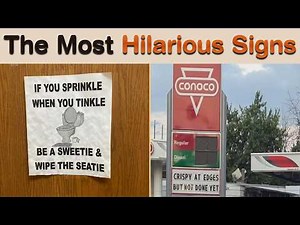 The Most Hilarious Signs That Look Serious Until Your Brain Catches Up || Sign Hub