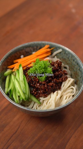 Delicious Zha Jiang Mian Noodle Recipe