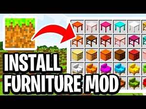 How To Download Furniture Mod In Minecraft - Fastest Guide