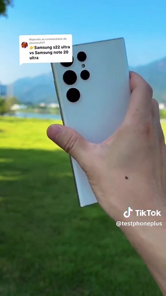 Comparaison entre S22 Ultra et Note 20 Ultra