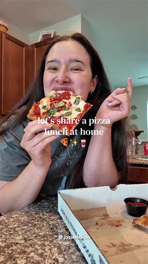 Nothing better than pizza at home for lunch! 🍕✨🥤 My husband knew it had been a long few days with cleaning organizing the house and taking care of the baby. I just needed a day to do nothing and eat some great pizza. If we’re looking for great, NJ style pizza in Orlando, we’re heading to Sal’s Pizza bar every single time. And this limited edition cherry crush Dr. Pepper zero? 🍒 The most insane combo. #whatieat #foodietravel #travelingfoodie #whatieatinaday #foodreview