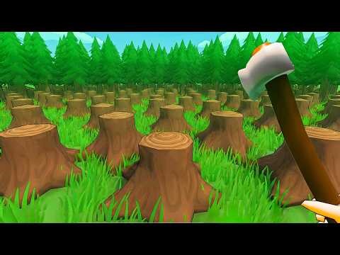 I chopped every tree down on the planet