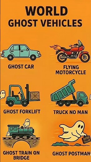 👻Ghost Vehicles Haunted Machines of the Night Ghost Cars of Highways#Creepy Cars#Paranormal Activity