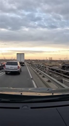 Giant Scrap Yard Magnet Causes Chaos Over Busy Overpass ⚠️🚧