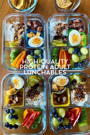 Easy Adult Lunchable Meal Prep Ideas for Snacks