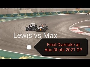 Final Lap Overtake - Epic Angle - Abu Dhabi GP F1 2021 - Lewis Hamilton vs Max Verstappen Final Lap