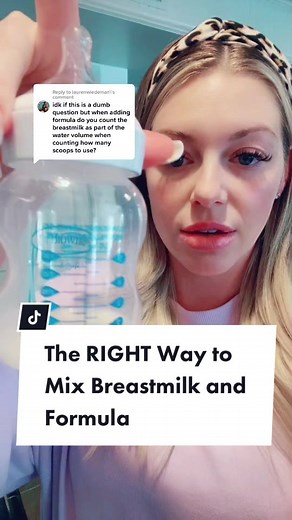 Mixing Breast Milk and Formula: The Proper Method