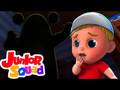 Peur du noir | Rimes d'halloween | Chansons pour enfants | Junior Squad Française | Préscolaire