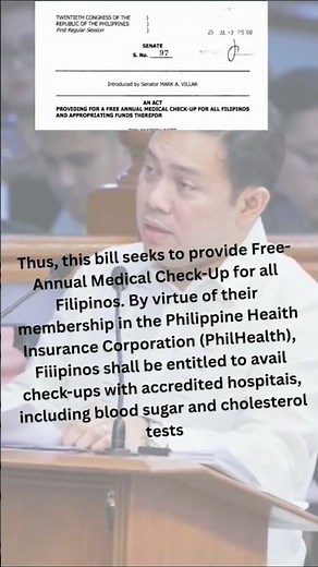FREE Annual Check-Ups for Filipinos? Mark Villar’s Big Health Push Explained! #FreeMedicalCheckUp